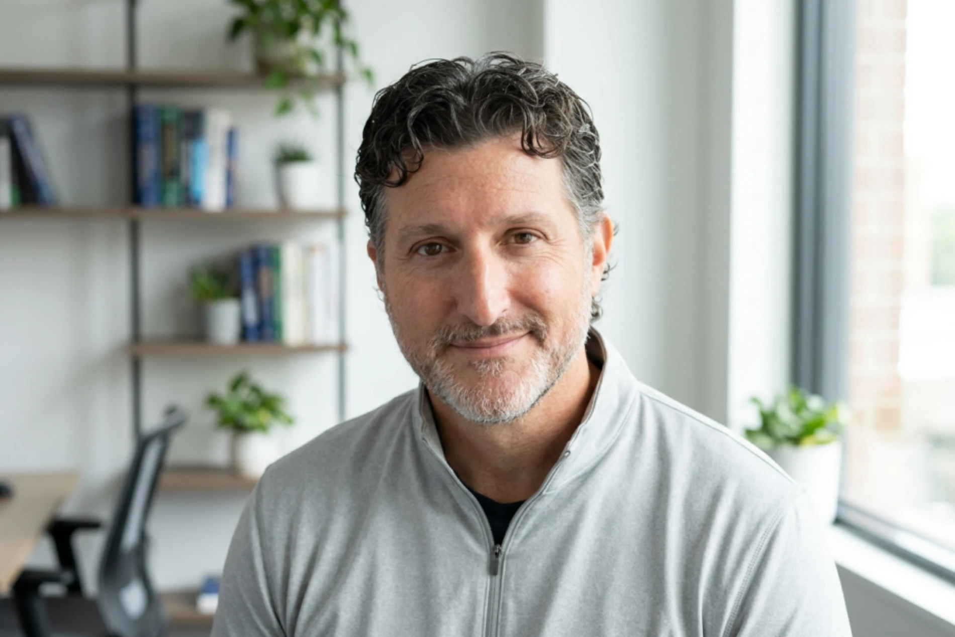 Kevin Kimes, founder of KimesCo Solutions, in the ChamberMate office